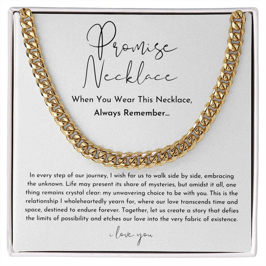 PurePromise™ | Promise Necklace For Him