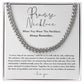 PurePromise™ | Promise Necklace For Him