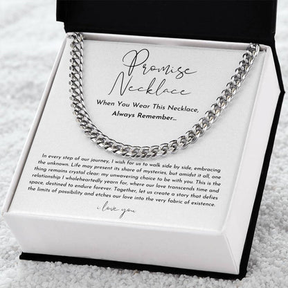 PurePromise™ | Promise Necklace For Him